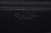 Authentic Christian Dior Vintage Hand Bag Purse Leather Black CD 0175I