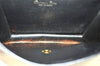Authentic Christian Dior Vintage Hand Bag Purse Leather Black CD 0175I