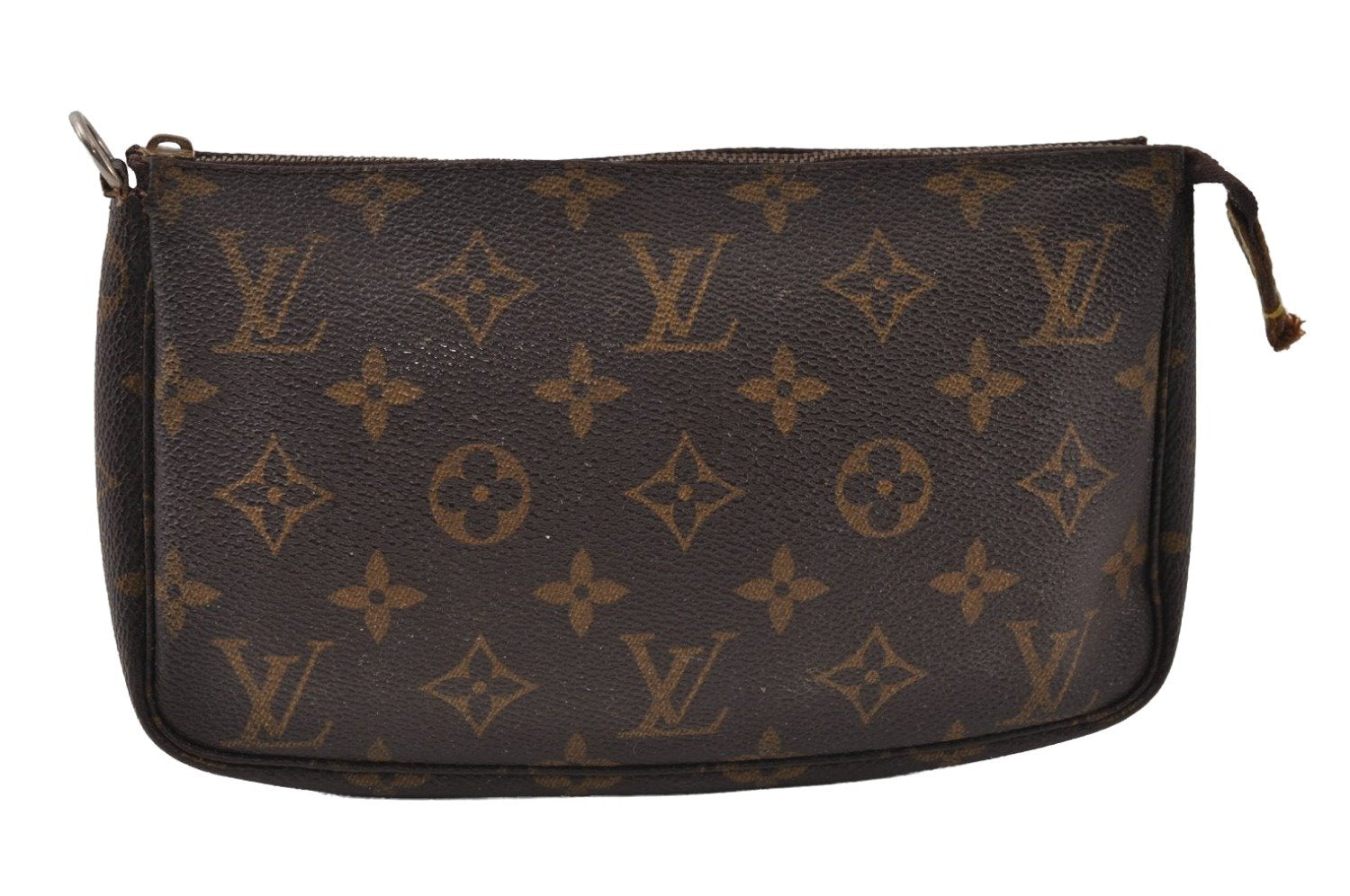 Authentic Louis Vuitton Monogram Pochette Accessoires Pouch M51980 Junk 0175J