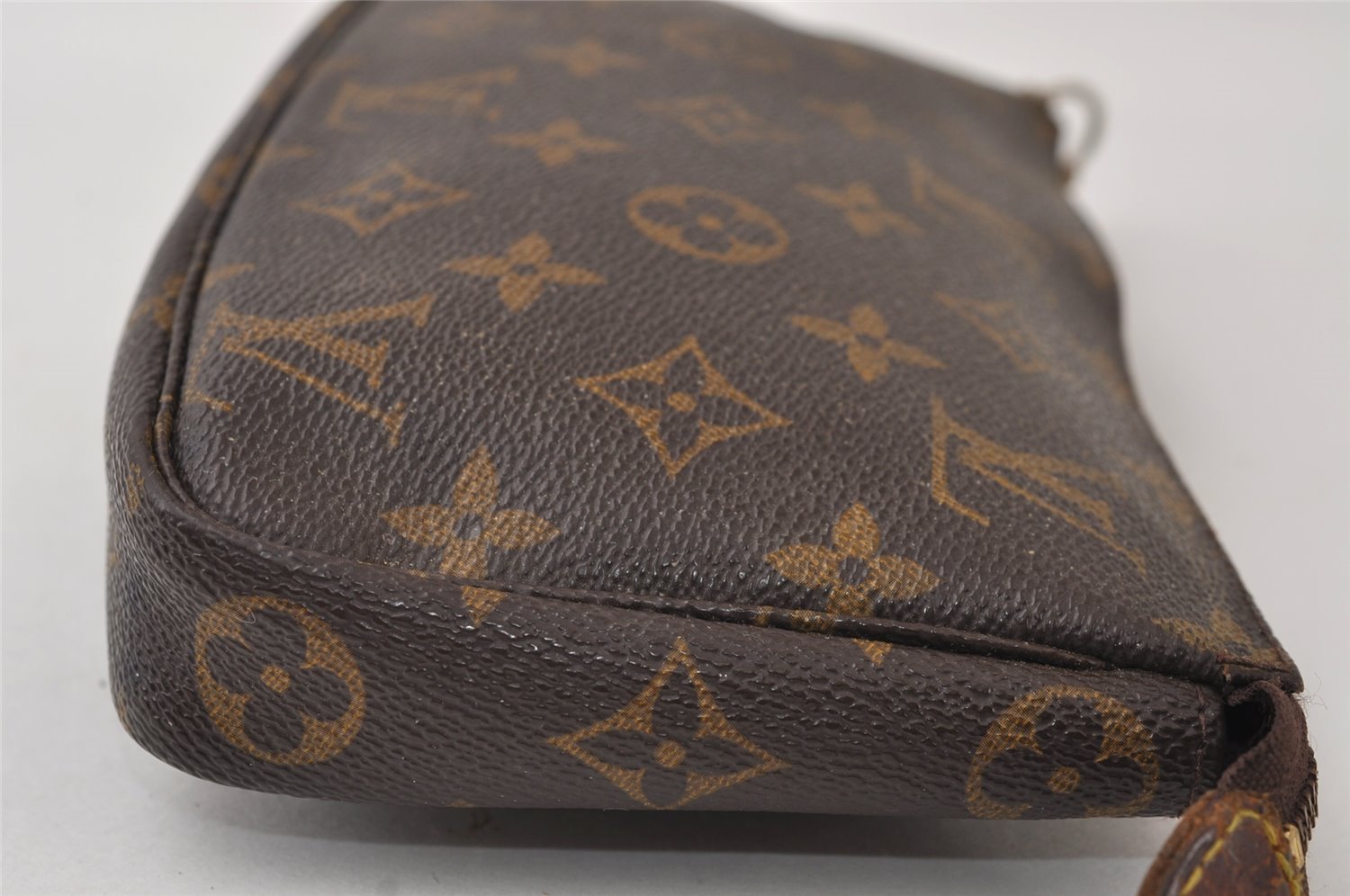 Authentic Louis Vuitton Monogram Pochette Accessoires Pouch M51980 Junk 0175J