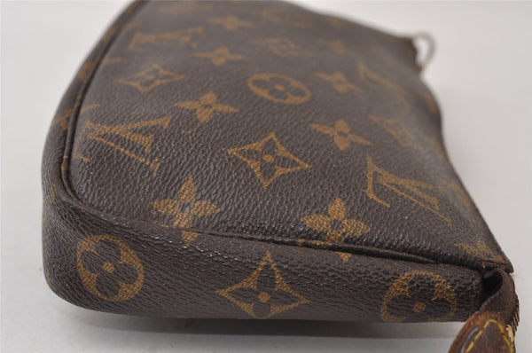 Authentic Louis Vuitton Monogram Pochette Accessoires Pouch M51980 Junk 0175J