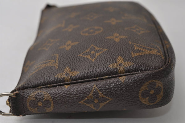Authentic Louis Vuitton Monogram Pochette Accessoires Pouch M51980 Junk 0175J