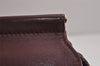 Authentic Cartier Must de Cartier Leather Shoulder Cross Bag Bordeaux Red 0176K