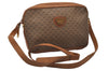 Authentic GUCCI Micro GG PVC Leather Shoulder Cross Body Bag Brown Junk 0178J