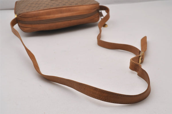 Authentic GUCCI Micro GG PVC Leather Shoulder Cross Body Bag Brown Junk 0178J