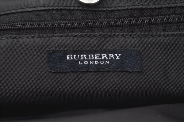 Authentic BURBERRY Nova Check Shoulder Tote Bag Nylon Leather Beige 0178K