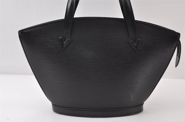 Authentic Louis Vuitton Epi Saint Jacques Hand Bag Black M52272 LV 0179J