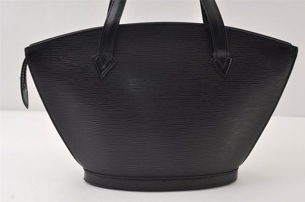 Authentic Louis Vuitton Epi Saint Jacques Hand Bag Black M52272 LV 0179J