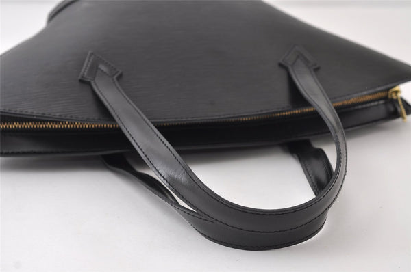 Authentic Louis Vuitton Epi Saint Jacques Hand Bag Black M52272 LV 0179J