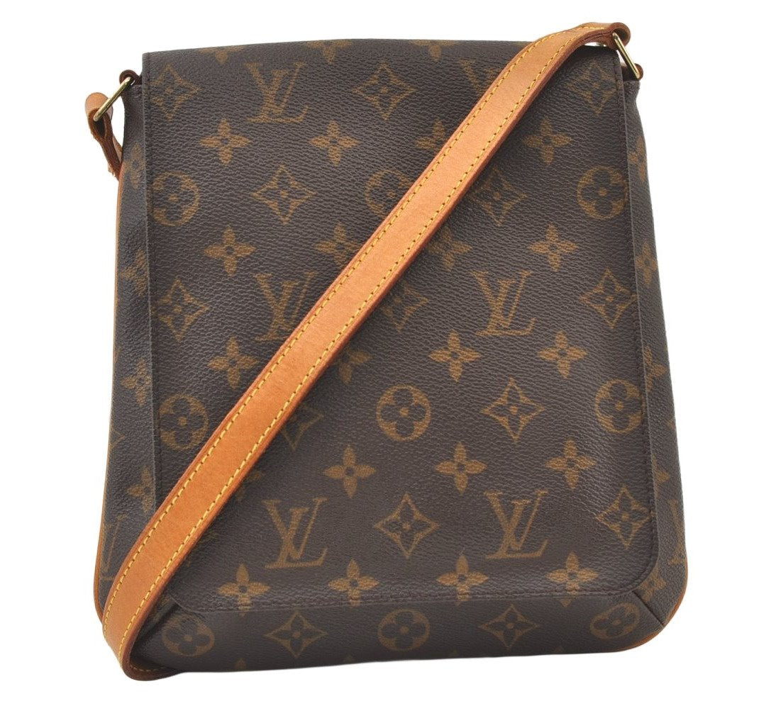 Authentic Louis Vuitton Monogram Musette Salsa Shoulder Bag Purse LV 0182K