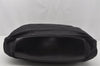 Authentic GUCCI Bamboo 2Way Shoulder Tote Bag Nylon Leather Black 0186J