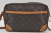 Authentic Louis Vuitton Monogram Trocadero 30 Shoulder Cross Bag M51272 LV 0186K