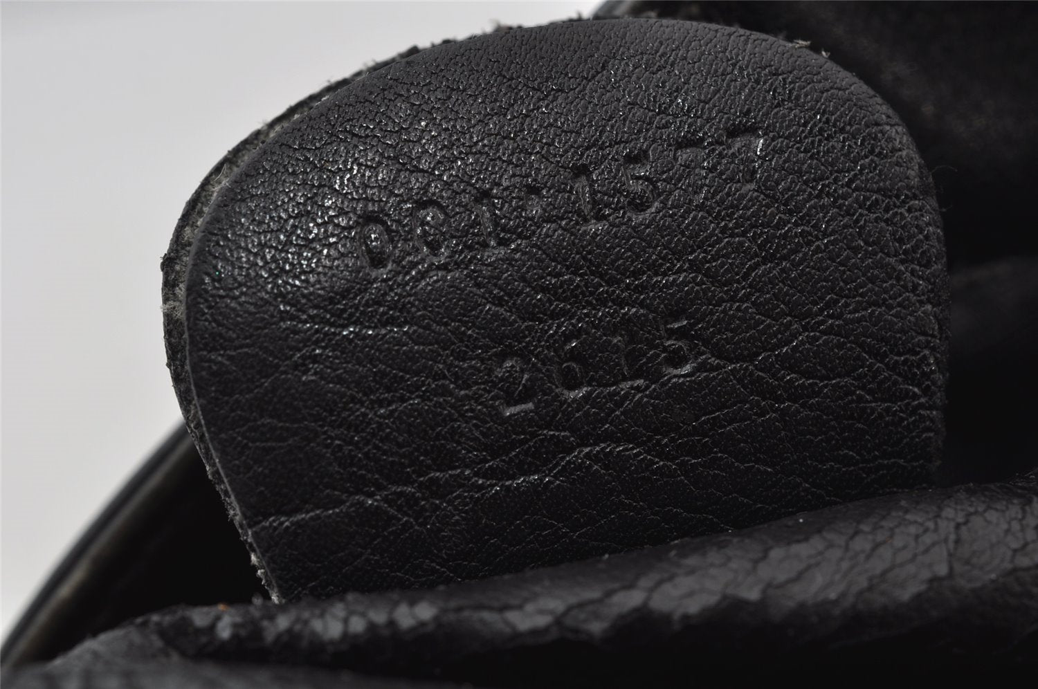 Authentic GUCCI Vintage Bamboo 2Way Shoulder Hand Bag Leather Black Junk 0187J