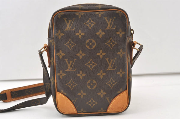 Authentic Louis Vuitton Monogram Danube Shoulder Cross Body Bag M45266 LV 0187K