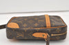 Authentic Louis Vuitton Monogram Danube Shoulder Cross Body Bag M45266 LV 0187K