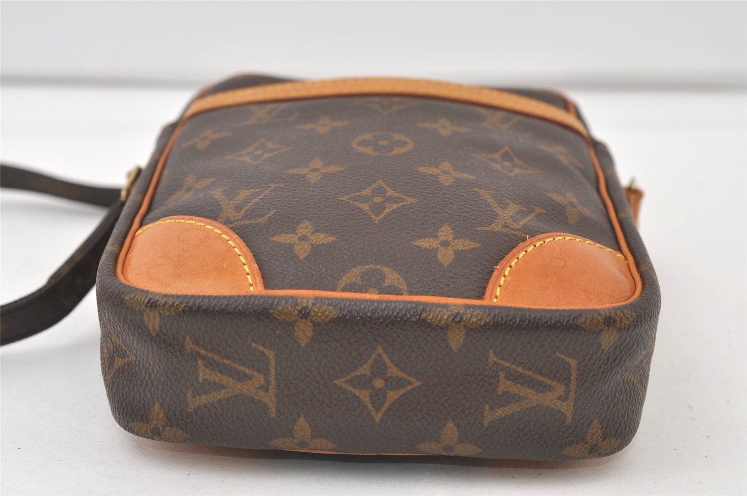 Authentic Louis Vuitton Monogram Danube Shoulder Cross Body Bag M45266 LV 0188K