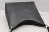 Authentic GUCCI Vintage Bamboo Shoulder Hand Bag Purse Enamel Black Junk 0189J