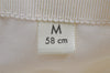 Authentic GUCCI Vintage Sherry Line Cap Canvas Leather Size M White 0189K