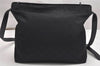 Authentic GUCCI Shoulder Cross Body Bag GG Nylon Leather 314529 Black 0190K