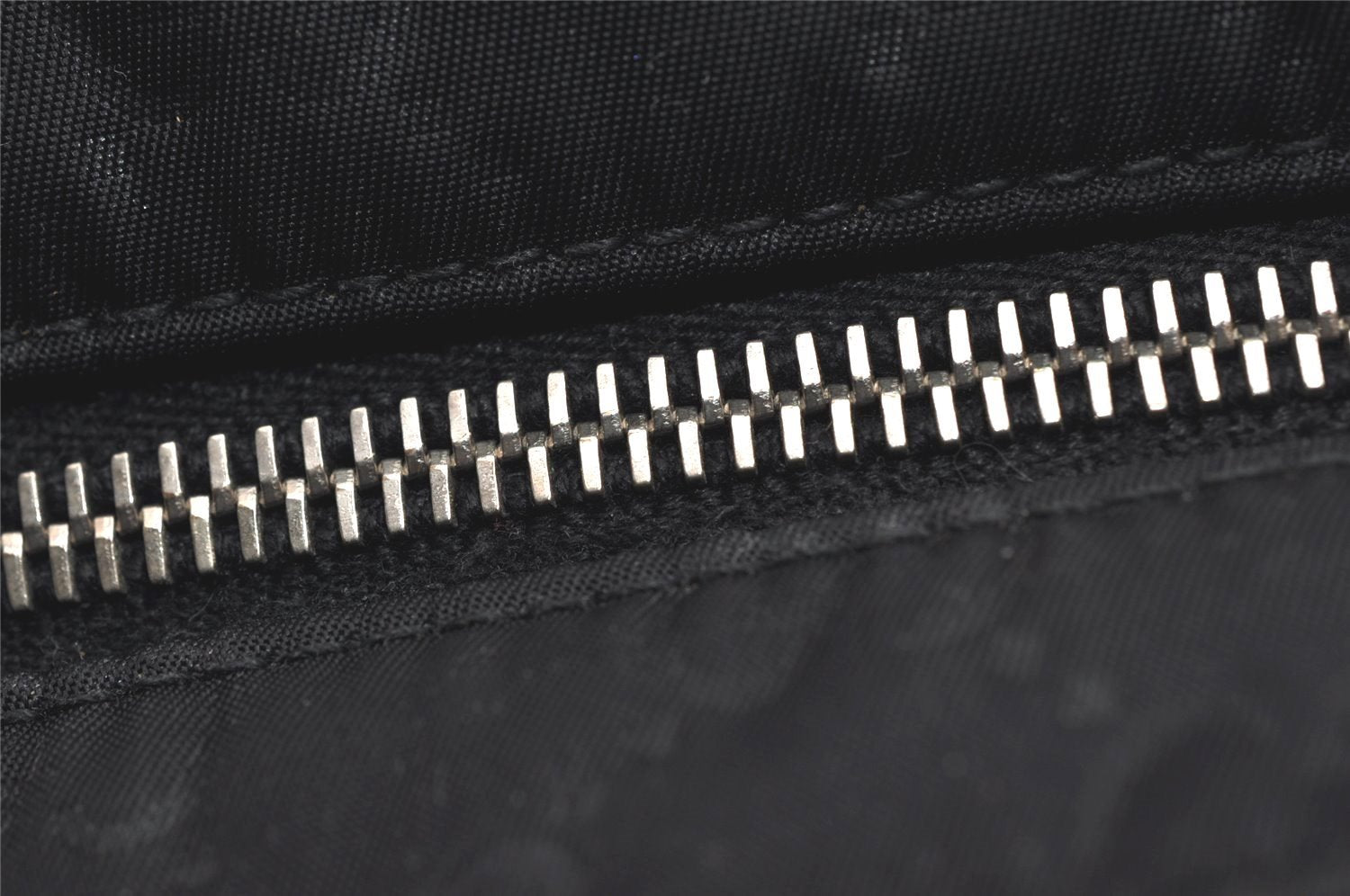 Authentic GUCCI Shoulder Cross Body Bag GG Nylon Leather 314529 Black 0190K