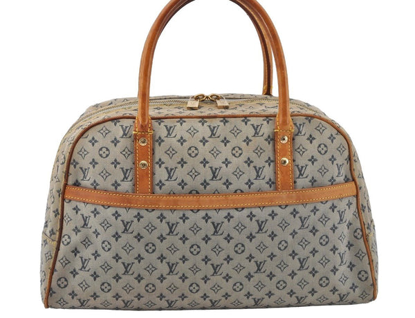 Authentic Louis Vuitton Monogram Mini Marie Shoulder Bag Blue M92003 LV 0193J