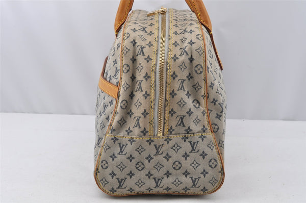 Authentic Louis Vuitton Monogram Mini Marie Shoulder Bag Blue M92003 LV 0193J