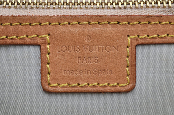 Authentic Louis Vuitton Monogram Mini Marie Shoulder Bag Blue M92003 LV 0193J