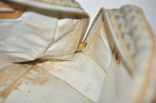 Authentic Louis Vuitton Monogram Mini Marie Shoulder Bag Blue M92003 LV 0193J