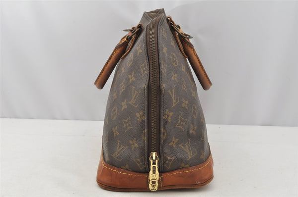 Authentic Louis Vuitton Monogram Alma Hand Bag Purse M51130 LV 0194J