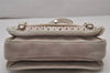 Authentic MIU MIU Matelasse Leather Shoulder Cross Body Bag Purse White 0196J