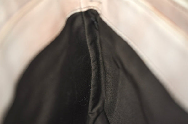Authentic MIU MIU Matelasse Leather Shoulder Cross Body Bag Purse White 0196J