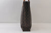 Authentic Louis Vuitton Monogram Sac Plat Hand Tote Bag M51140 LV 0197J