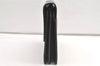 Authentic Burberrys Vintage Leather Clutch Hand Bag Purse Black 0197K