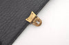 Authentic Burberrys Vintage Leather Clutch Hand Bag Purse Black 0197K