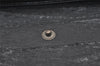 Authentic Burberrys Vintage Leather Clutch Hand Bag Purse Black 0197K