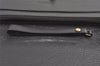 Authentic Burberrys Vintage Leather Clutch Hand Bag Purse Black 0197K