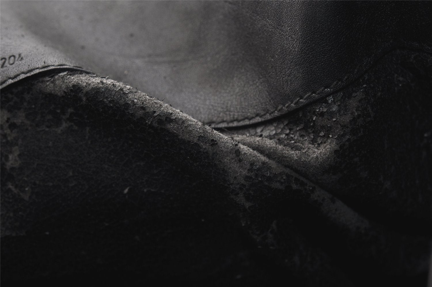 Authentic GUCCI Vintage Bamboo 2Way Shoulder Tote Bag Leather Black Junk 0198I