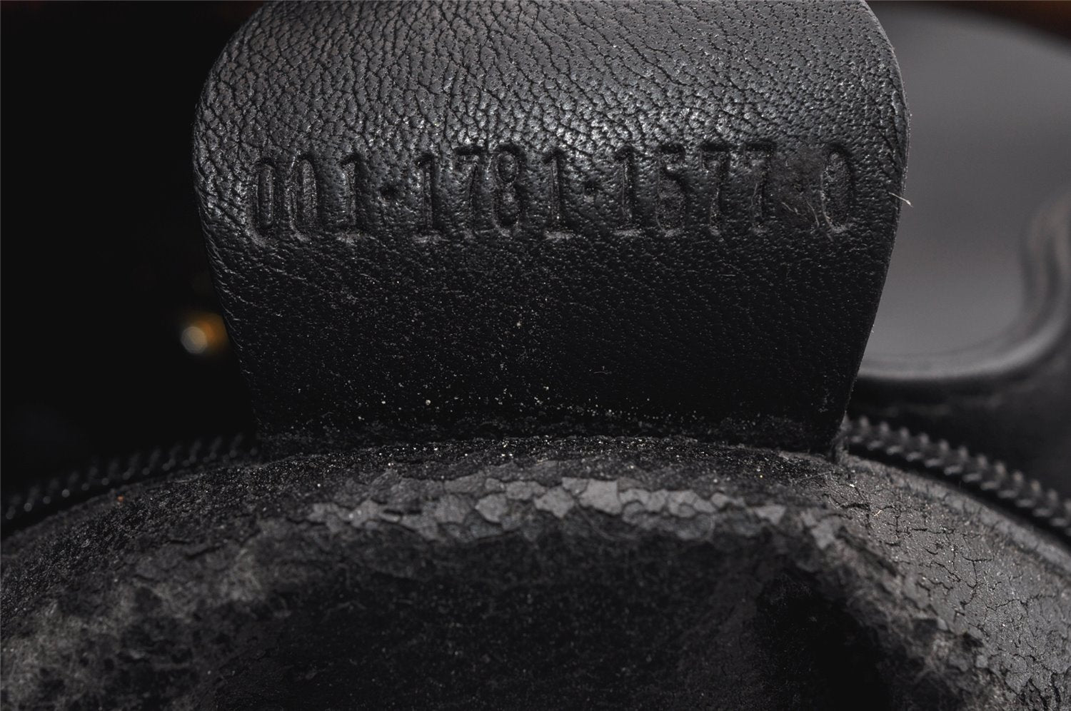 Authentic GUCCI Vintage Bamboo 2Way Shoulder Tote Bag Leather Black Junk 0198I