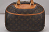 Authentic Louis Vuitton Monogram Trouville Hand Bag Purse M42228 LV 0198J