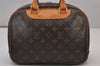 Authentic Louis Vuitton Monogram Trouville Hand Bag Purse M42228 LV 0198J