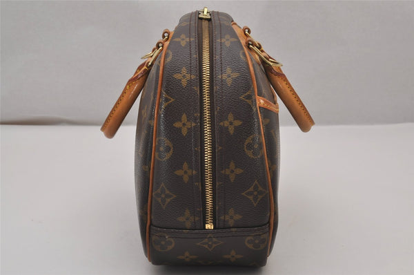 Authentic Louis Vuitton Monogram Trouville Hand Bag Purse M42228 LV 0198J