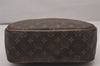 Authentic Louis Vuitton Monogram Trouville Hand Bag Purse M42228 LV 0198J