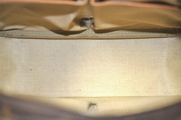 Authentic Louis Vuitton Monogram Trouville Hand Bag Purse M42228 LV 0198J