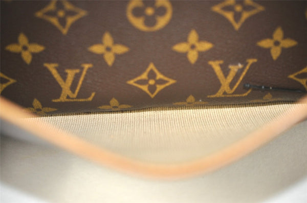 Authentic Louis Vuitton Monogram Trouville Hand Bag Purse M42228 LV 0198J
