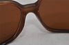 Authentic CHANEL Vintage Sunglasses CoCo Mark Plastic 808/73 Brown Box 0198K