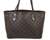 Authentic Louis Vuitton Damier Neverfull PM Shoulder Tote Bag N51109 LV 0199J