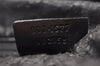 Authentic GUCCI Bamboo Shoulder Tote Bag Leather 0011577 Black Junk 0200I