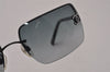Authentic CHANEL Vintage Sunglasses Rhinestone CoCo Mark Titanium Black CC 0200J