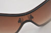 Authentic CHANEL Camellia Sunglasses CoCo Mark Plastic 4164-B Brown CC 0201J