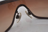 Authentic CHANEL Camellia Sunglasses CoCo Mark Plastic 4164-B Brown CC 0201J
